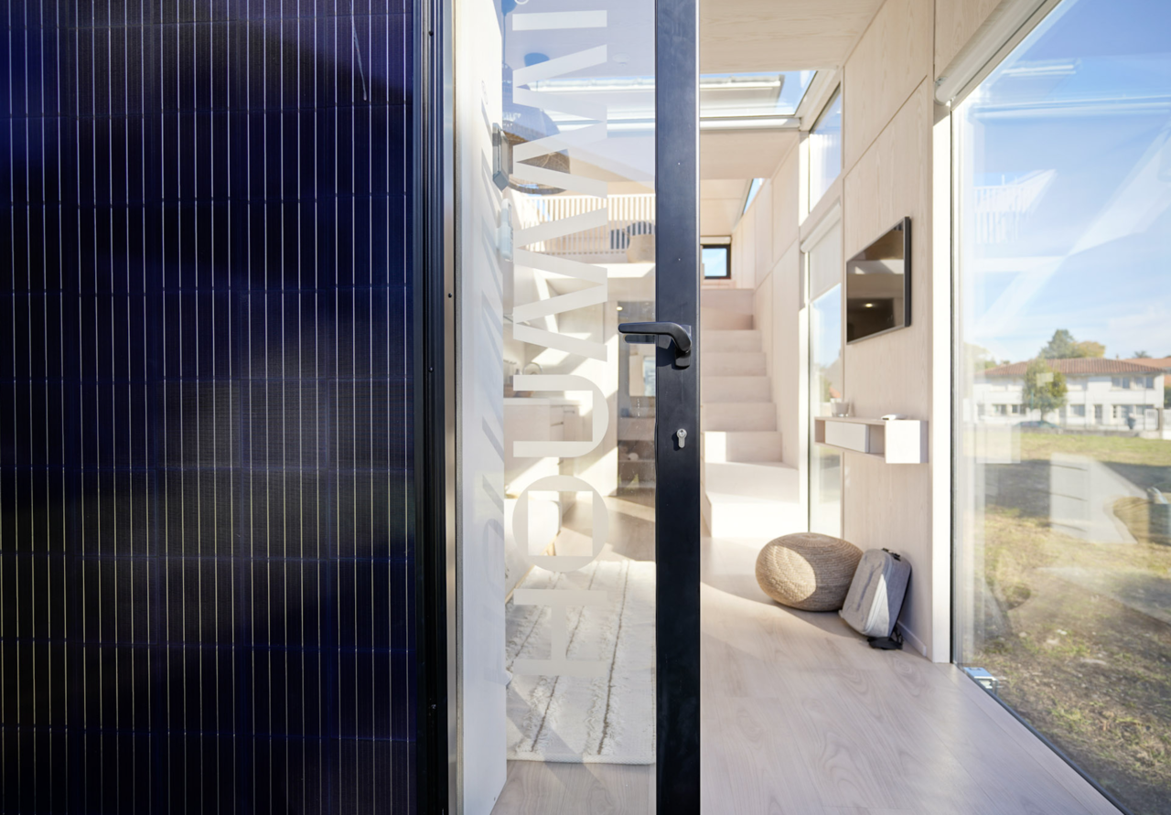 Courbe de production photovoltaïque d'une installation Hoummi